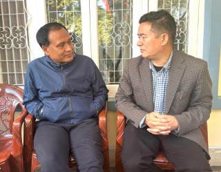 मेलम्चीको अवरोध हटाउन  हेलम्बुका अध्यक्षसँग कुलमानको आग्रह