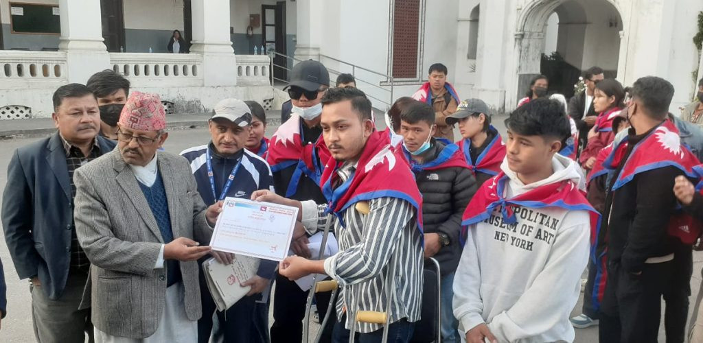 राष्ट्रिय परिवर्तन पार्टीले पायो दल दर्ताको प्रमाणपत्र