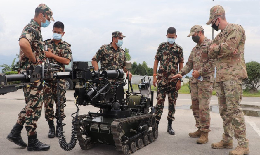 अमेरिकी उच्च सैन्य अधिकारी काठमाडौंमा, ल्यान्डफोर्स टक हुँदै