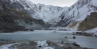 चिसोले जम्यो म्याग्दीको पञ्चकुण्ड ताल