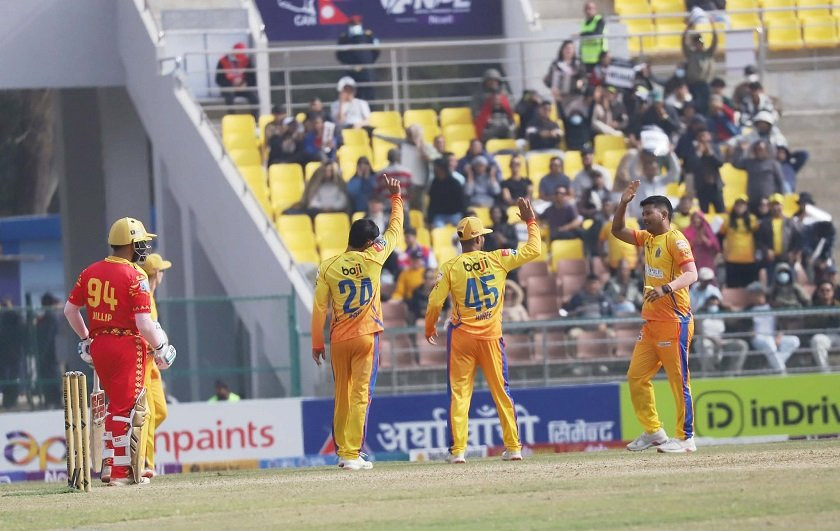 लुम्बिनीविरुद्ध  सुदूरपश्चिमले पायो १४४ रनको लक्ष्य