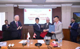 नेपाल र जापान सरकारबीच ऋणका लागि सम्झौता, कोटेश्वर चोक सुधार आयोजनाका लागि ३१.७६ अर्ब ऋण दिने