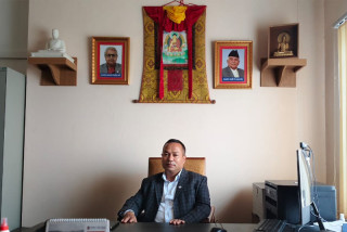 लुम्बिनी विकास कोषका सदस्य सचिव श्रेष्ठद्वारा पदभार ग्रहण