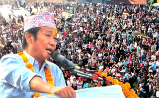 निर्वाचनपछि बन्ने सरकारको नेतृत्व मैले गर्ने होः हर्क साम्पाङ