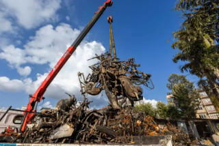 जेनजी आन्दोलनमा जलेका सवारी र अन्य सम्पत्ति पत्रुमा लिलाम बिक्री गरिँदै