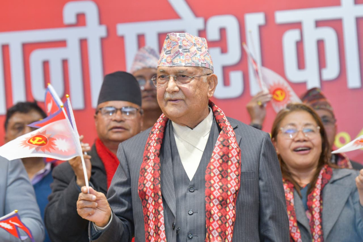 देशमा आगो लगाउनेहरुलाई निर्वाचनमा पराजित गर्नुपर्छः ओली