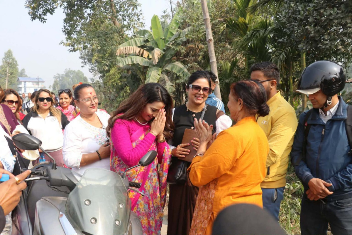 झापामा बालेनबिना घरदैलो कार्यक्रम, सविना काफ्लेदेखि सचिवालयसम्म सहभागी