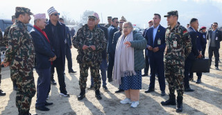 प्रधानमन्त्री कार्कीद्वारा काठमाडौं-तराई द्रुतमार्ग निरीक्षण, छिटो काम सम्पन्न गर्न निर्देशन