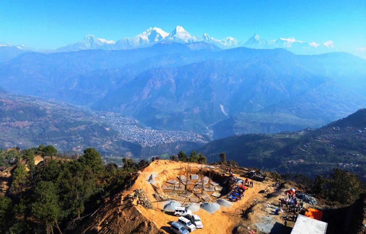 पर्यटकीय ‘हब’ बन्दै ब्लु हिल, २५ करोडको गुरुयोजनासहित धमाधम पूर्वाधार निर्माण