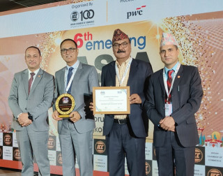 सूर्यज्योति लाइफले पायो प्रतिष्ठित ‘छैठौं इमर्जिङ एशिया इन्स्योरेन्स’ अवार्ड