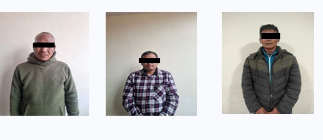 बालेनको डेरामा चोरी, तीन जना पक्राउ