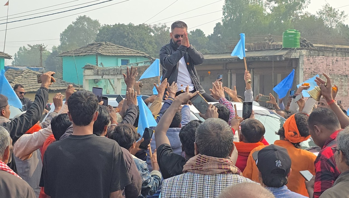 मधेश यात्रामा निस्किए बालेन