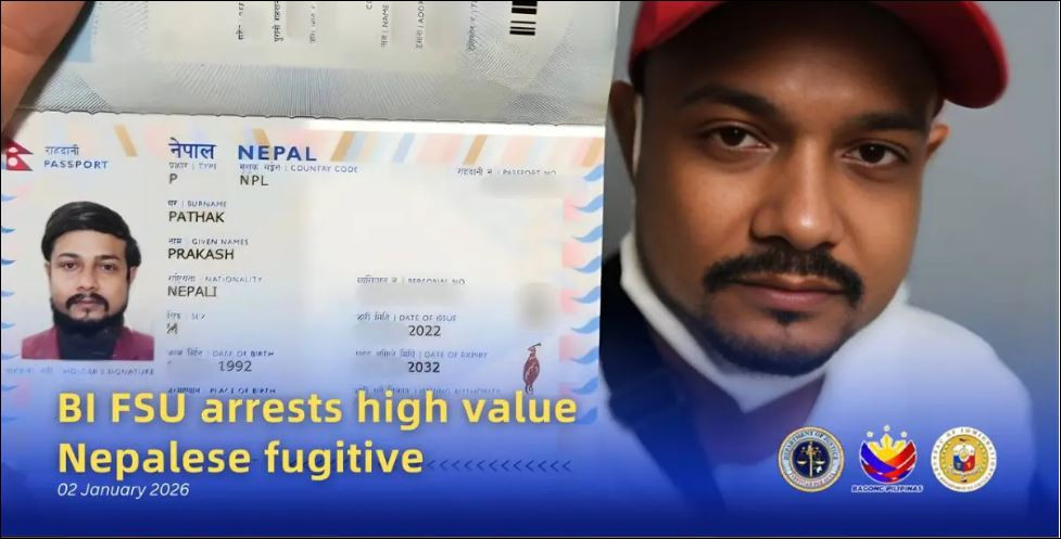 हाई प्रोफाइललाई धम्क्याउने प्रकाश पाठक पक्राउ,  फिलिपिन्सबाट ल्याइयो नेपाल