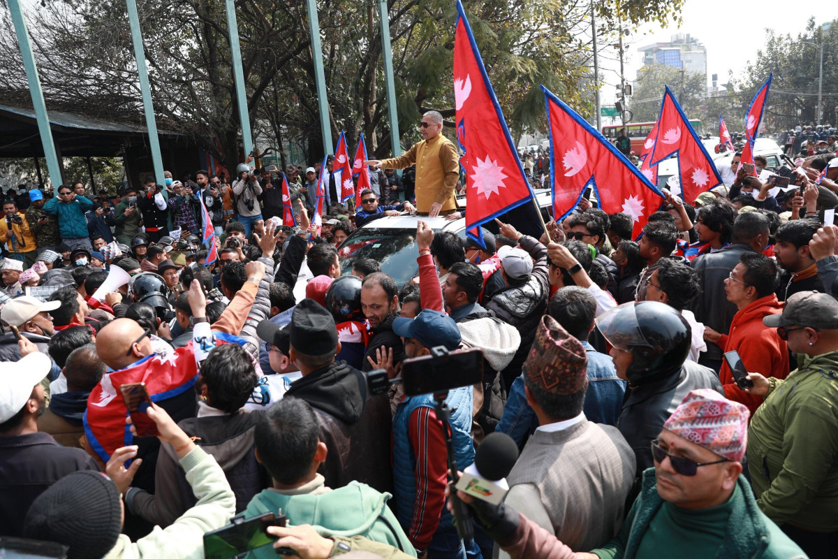 राजावादी प्रदर्शनमा पुगे दुर्गा प्रसाईँ