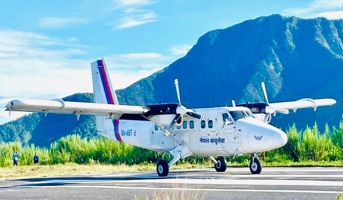 गुल्मीमा हवाई उडान कटौती, अब सातामा तीनपटक मात्र