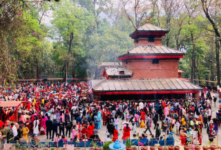 कालिका मन्दिरमा ‘चैतेदसैँ मेला’ को तयारी