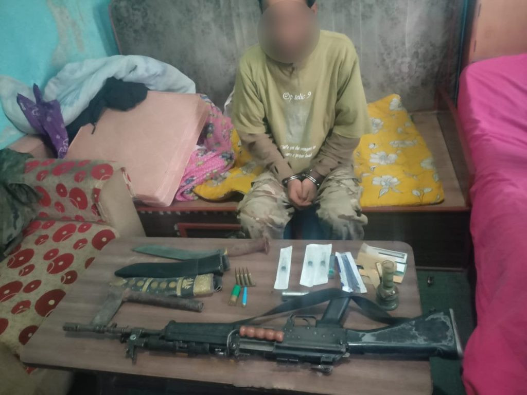 भक्तपुरको भुम्डोलबाट इन्सास राइफल र गोलीसहित एक जना पक्राउ