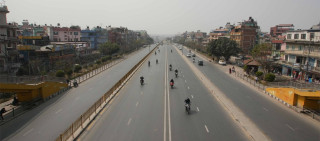 निर्वाचनको अघिल्लो दिन सुनसान काठमाडौंको सडक
