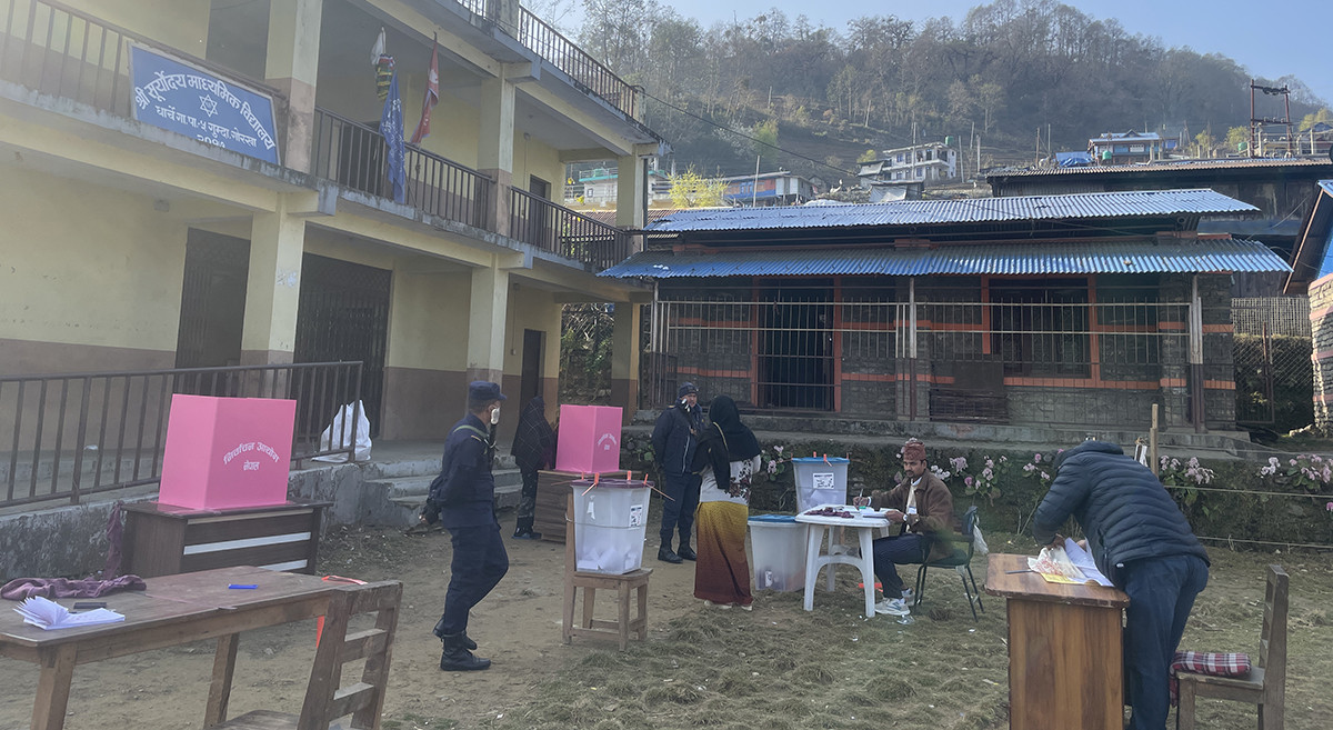 गोरखाको हिमाली भेगका केन्द्रमा मतदान सकियो