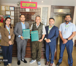 कामना सेवा विकास बैंक र अशोका रेस्ट्रो तथा होटल अशोकाबीच सम्झौता