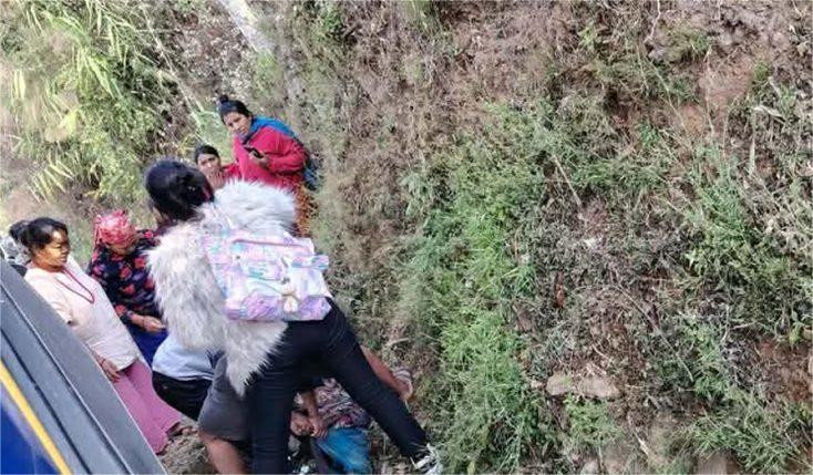गुल्मीमा टिपरको ठक्करबाट ९२ वर्षीया वृद्धाको मृत्यु