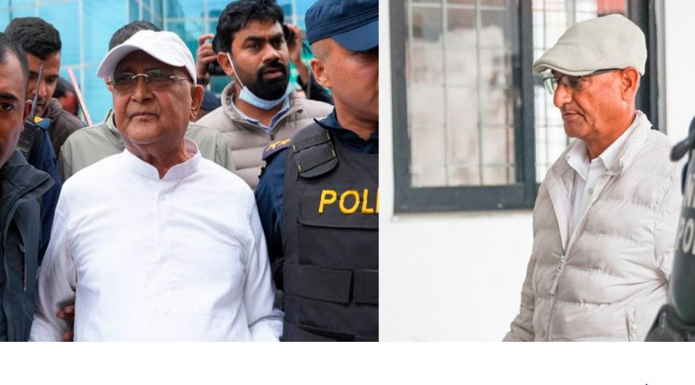 पक्राउ परेको १३ दिनमा रिहा भए ओली र लेखक
