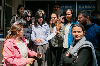 गालीगलौज तथा बलात्कारको धम्की दिनेविरुद्ध अमिशा पराजुलीले दिइन् साइबर ब्युरोमा उजुरी