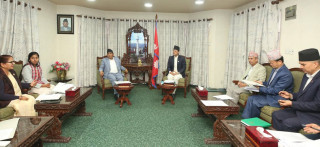 संसद् भवन निर्माण कार्यप्रति सभामुख र राष्ट्रिय सभा अध्यक्षको चासो