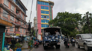 अनामनगरमा आज पनि चल्दै छ डोजर, सुरक्षा व्यवस्था कडा