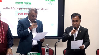 वित्तीय र जलवायु क्षेत्र समेट्दै कांग्रेस नीति प्रतिष्ठानले बनायो ७ उपसमिति