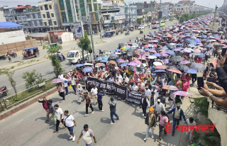 बुटवलका सुकुम्बासी आन्दोलित, बाक्लो प्रदर्शन