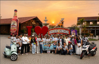 बुटवलमा भेस्पा-अप्रिलियाको विशेष स्कुटर यात्रा सम्पन्न, टाइगर फरेस्टमा आत्मीय स्वागत