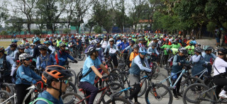 आज विश्व साइकल दिवस, काठमाडौंमा साइकल र्‍याली