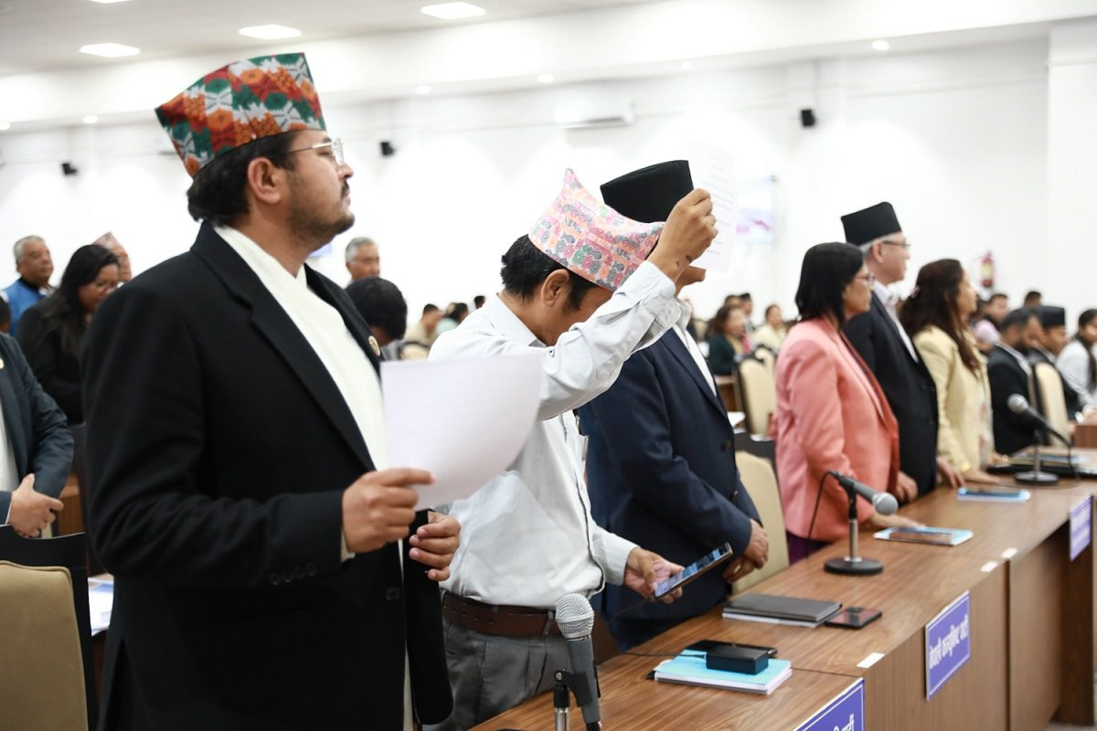 प्रतिनिधिसभा बैठक १५ मिनेटका लागि स्थगित