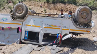 बैतडीमा जिप दुर्घटना हुदा दुई जना घाइते