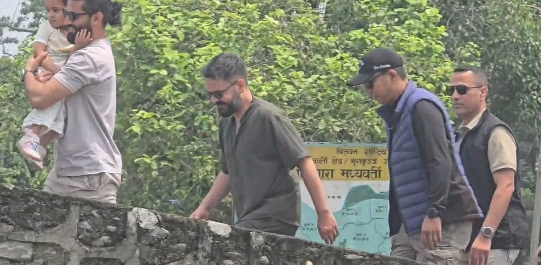 सौराहा भ्रमणमा प्रधानमन्त्री बालेन शाह