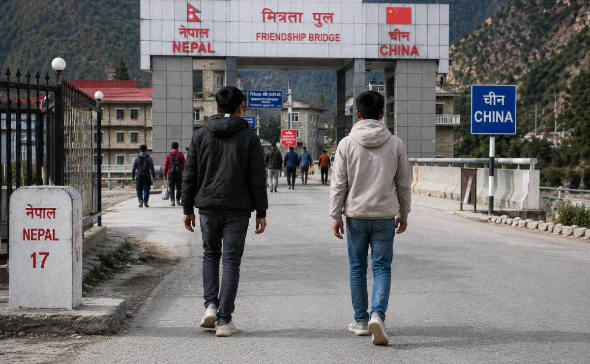 चिनियाँ प्रहरीको नियन्त्रणबाट दुई नेपाली युवा छुटे