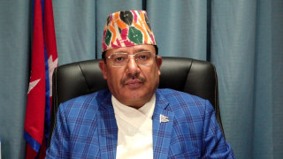 कार्यवाहक प्रमुख निर्वाचन आयुक्त रामप्रसाद भण्डारीको बिदाइ
