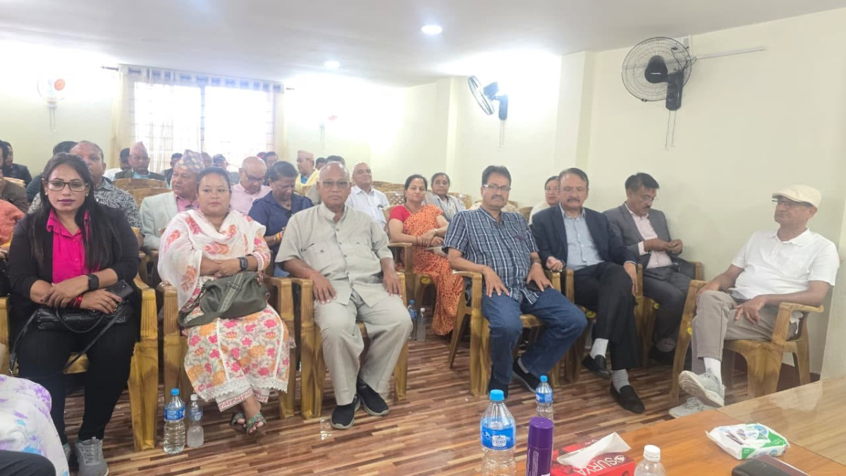 चुनदेवीमा कांग्रेस संस्थापन इतर समूहको बैठक