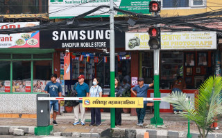 जावलाखेलमा पैदलयात्रीको सुरक्षाका लागि 'स्मार्ट सेफ्टी ब्यारेड' सञ्चालन
