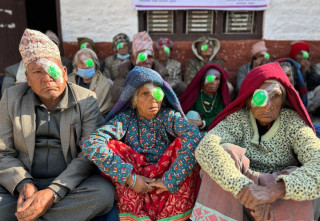 दुर्गम कर्णालीमा हिमालय आँखा अस्पतालको पहुँच, १७ हजारभन्दा बढीलाई सेवा