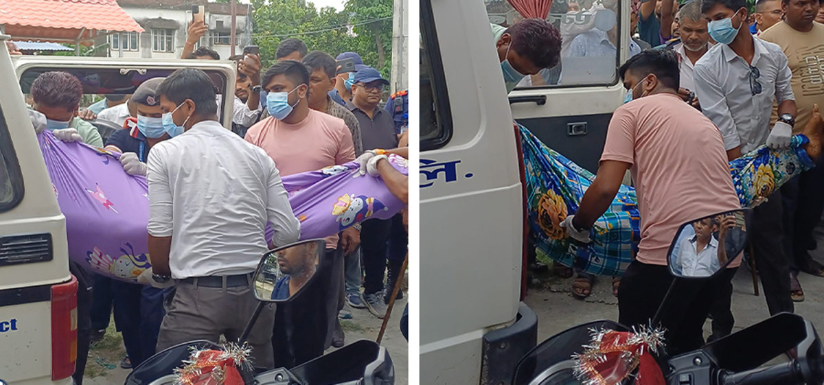 सुनसरी घटना : न्यूरो अस्पतालबाट उठाइयो ओमप्रकाश र जयप्रकाशको शव