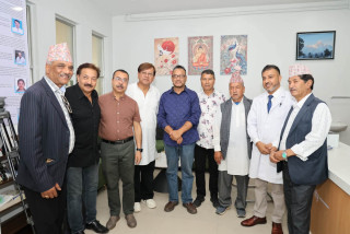 ज्येष्ठ कलाकारको नि:शुल्क स्वास्थ्य परीक्षण