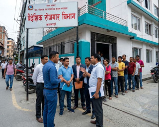 १६३ म्यानपावरमाथि कारबाही, स्वीकृति नलिई विदेशी विमानस्थलबाट कामदार पठाएको आरोप