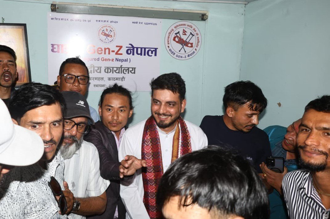 ‘घाइते जेनजी नेपाल’को कार्यालय उद्घाटन