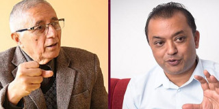 गगन थापा र शेखर कोइरालाबीच भेटवार्ता