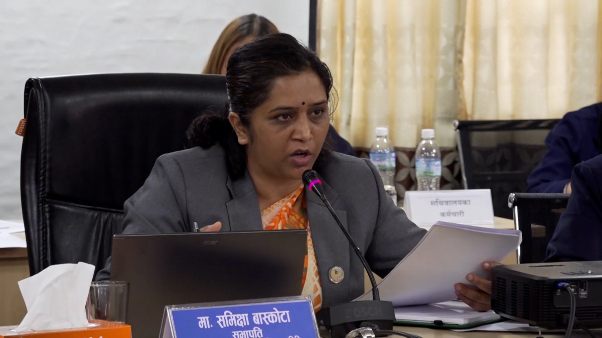 समितिमा बोल्ने भाषामा ध्यान दिन रुलिङ