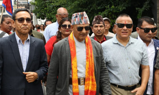 दुर्गा प्रसाईंसँग खटपटपछि पार्टी दर्ता गर्न निर्वाचन आयोगमा पुगे धवल