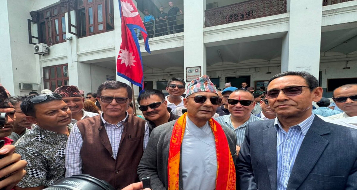 धवलशमशेर राणाले दर्ता गरे ‘जय नेपाल पार्टी’, चुनाव चिन्ह त्रिभुज