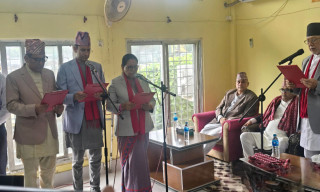 मुख्यमन्त्री भट्टको मन्त्रिपरिषद् विस्तार, एमालेका ४ मन्त्री नियुक्त